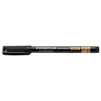 Marqueur permanent Lumocolor, Fin, Noir NRZ Safety Inc.