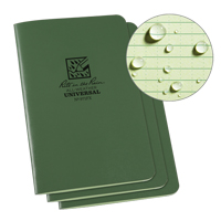 Notebook, Soft Cover, Green, 48 Pages, 4-5/8" W x 7" L NRZ Safety Inc.