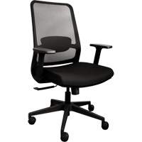 Activ Series Synchro-Tilt Office Chair, Fabric/Mesh, Black, 275 lbs. Capacity NRZ Safety Inc.