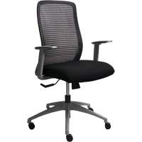 Era Series Adjustable Office Chair, Fabric/Mesh, Black, 275 lbs. Capacity NRZ Safety Inc.