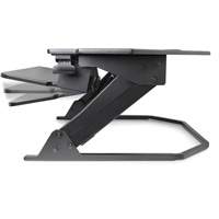 Poste de travail assise/debout pour bureau de coin Goya, Mod&egrave;le de bureau, 20" h x 42" la x 37-4/5" p, Noir NRZ Safety Inc.