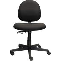 Aspen Low Back Posture Task Chair, Fabric, Black, 275 lbs. Capacity NRZ Safety Inc.