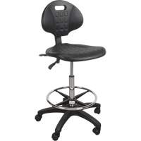 Tabouret robuste et ergonomique, Mobile, Ajustable Hauteur, Capacit&eacute; 250 lb NRZ Safety Inc.