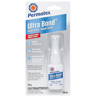 Ultra Bond Fast Drying Super Glue Adhesive, 20 g, Bottle, Clear NRZ Safety Inc.