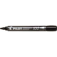 Pilot 100 Permanent Marker, Bullet, Black NRZ Safety Inc.