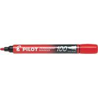 Series 100 Permanent Marker, Bullet, Red NRZ Safety Inc.