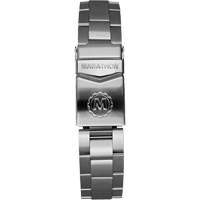 Arctic Edition Large Diver's Automatic GSAR Watch with Stainless Steel Bracelet, Digital, Battery Operated, 41 mm, Silver NRZ Safety Inc.