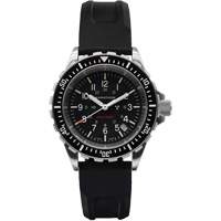 Large Diver's Quartz Watch, Digital, Battery Operated, 41 mm, Black NRZ Safety Inc.