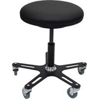OmniStool Industrial Stool, Mobile, Adjustable, 22-1/2", Vinyl Seat NRZ Safety Inc.