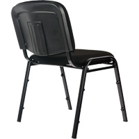 Stacking Chairs, Fabric, 32" High, 250 lbs. Capacity, Black NRZ Safety Inc.