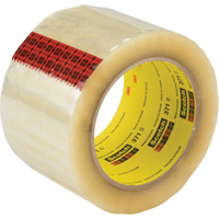Scotch&reg; Box Sealing Tape 371, Hot Melt Adhesive, 1.9 mils, 36 mm (1-1/2") x 914 m (2998') NRZ Safety Inc.
