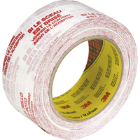 Scotch&reg; 3771 Box Sealing Tape with Message, Hot Melt Adhesive, 2 mils, 48 mm (1-22/25") x 100 m (328') NRZ Safety Inc.