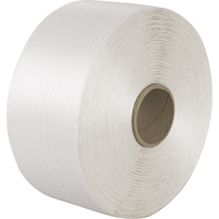 Bonded Cord Strapping, Polyester Cord, 1/4" W x 7800' L, Manual Grade NRZ Safety Inc.