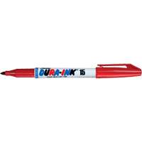 Dura-Ink&reg; Markers - #15, Fine, Red NRZ Safety Inc.
