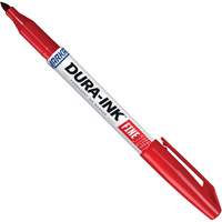 Marqueurs Dura-Ink - no 15, Rouge, Pointe Fin NRZ Safety Inc.