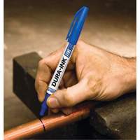 Marqueurs Dura-Ink - no 15, Bleu, Pointe Fin NRZ Safety Inc.