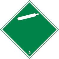 TDG Shipping Labels, Class 2, Gases, Paper NRZ Safety Inc.