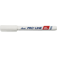 Pro-Line&reg; Fine Line Markers, Liquid, White NRZ Safety Inc.
