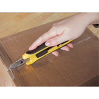 Five-Position Safety Knife, 18 mm, Silver, Rubber Handle NRZ Safety Inc.