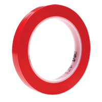 Ruban en vinyle 471, 12 mm (1/2") la x 32,9 m (108') lo, 5,3 mils, Rouge NRZ Safety Inc.