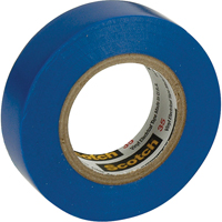 Rubans en vinyle pour codage en couleurs 35 Scotch, 12,7 mm (1/2") x 20,1 m (66'), Bleu, 7 mils NRZ Safety Inc.