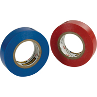 Rubans en vinyle pour codage en couleurs 35 Scotch, 12,7 mm (1/2") x 20,1 m (66'), Bleu, 7 mils NRZ Safety Inc.