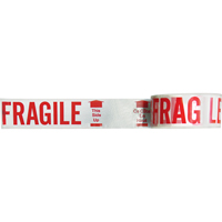 Bilingual Printed Tape – Fragile This Side Up , Red on White NRZ Safety Inc.