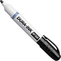 Dura-Ink&reg; Dry Erase Ink Markers, Black, Bullet Tip NRZ Safety Inc.