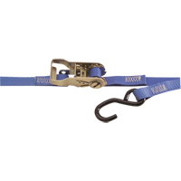 Tendeurs d'arrimage robuste, Crochet en S, 1" , 15' , Charge d'utilisation max. 500 lb (230 kg) NRZ Safety Inc.