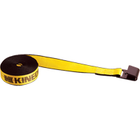 Tendeurs d'arrimage pour treuil, Crochet plat, 2" , 30' , Charge d'utilisation max. 3335 lb (1513 kg) NRZ Safety Inc.
