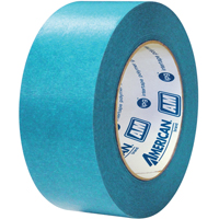 American&reg; Aqua Mask Medium Grade Masking Tape, 18 mm (3/4") x 55 m (180'), Blue NRZ Safety Inc.