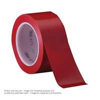 Ruban en vinyle 471, 38 mm (1-1/2") la x 32,9 m (108') lo, 5,3 mils, Rouge NRZ Safety Inc.