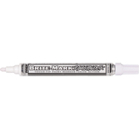 Brite-Mark&reg; RoughNeck Marker, Liquid, White NRZ Safety Inc.