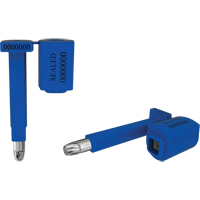 High Security Locktainer Security Seals, 3-1/4", Metal, Bolt Seal NRZ Safety Inc.