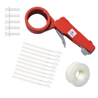 Ensemble complet de pistolet d'attaches de c&acirc;bles NRZ Safety Inc.