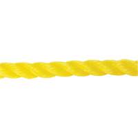 5/8" Braided Yellow Rope, Polypropylene, 200' NRZ Safety Inc.