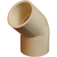 Flowguard Gold&reg; 45° Elbow Fitting, Standard, CPVC, 1/2" NRZ Safety Inc.