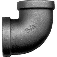 Coude femelle 90° pour tuyau, FPT, Acier, 1-1/2" NRZ Safety Inc.