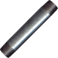 Raccord long, Galvanis&eacute;, 1/2", NPT x NPT NRZ Safety Inc.