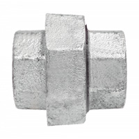 Raccord union pour tuyau, 1/8", Fer galvanis&eacute;, FPT NRZ Safety Inc.