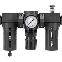 Filter, Regulator & Lubricator Modulair 300 with Manual Drain & Standard Bowl, 3/8" NPTF NRZ Safety Inc.