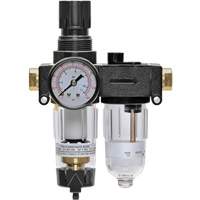 Filter/Regulator & Lubricator with Gauge Modulair 200, 1/4" NPTF NRZ Safety Inc.