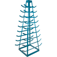 Bar Storage Racks - Horizontal Bar Racks, Horizontal, 9 Levels, 18" W x 40" D x 84" H, 1800 lbs. Cap. NRZ Safety Inc.