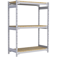 &eacute;tag&egrave;re-classeur de grande largeur, Acier, 3 Tablettes, 42" la x 18" p x 60" h NRZ Safety Inc.
