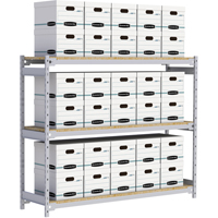 &eacute;tag&egrave;re-classeur de grande largeur, Acier, 3 Tablettes, 72" la x 18" p x 60" h NRZ Safety Inc.