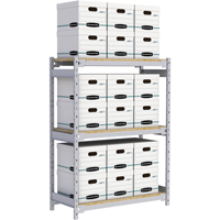 &eacute;tag&egrave;re-classeur de grande largeur, Acier, 3 Tablettes, 42" la x 18" p x 60" h NRZ Safety Inc.