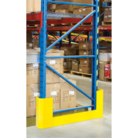 Racking Aisle Protectors, 3" W x 47" L x 16" H, Safety Yellow NRZ Safety Inc.