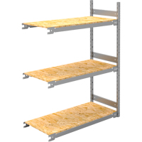 &eacute;tag&egrave;re-classeur de grande largeur, Acier, 3 Tablettes, 42" la x 18" p x 60" h, Ensemble Ajout NRZ Safety Inc.