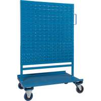 Bin/Pegboard Combo Rack, Double-sided, 38" W x 24-1/2" D x 55" H NRZ Safety Inc.
