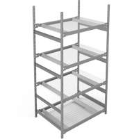 Wide Span Storage Shelving, Boltless, 1340 lbs. Capacity, 42" W x 84" H x 32" D NRZ Safety Inc.